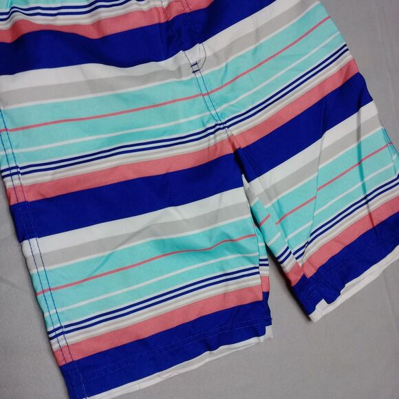 ⭐ PLACE Sport Boys Elastic Waist Board Shorts Swim Trunks Drawstring Lined sz Lg - Picture 4 of 6